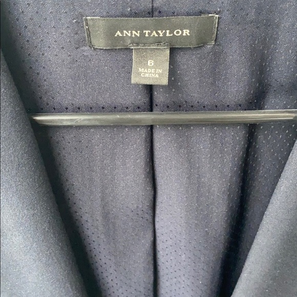 Ann Taylor navy blazer - Picture 2 of 4